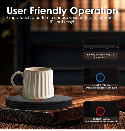 Smart Mug Warmer - Keeps Coffee & Tea Warm All Day